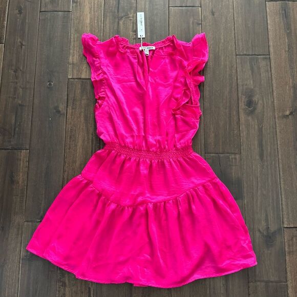 Steve Madden Prairie Dreams Pink Dress M NWT - Picture 1 of 6